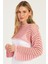 Kadın Pembe Ajurlu Bolero YV115 4