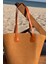 Hasır Çanta Plaj Çantası 025 Camel 3