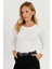 Kadın Beyaz Bluz LPP1253 3
