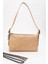 Capella Kadın Baget Çanta Gerçek Deri Bej 3
