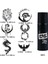Vahşi Güzellikler Spray Tattoo Geçici Dövme Seti Dark Sprey Dövme Kiti 1