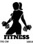 Fitness Sporcu Modeli Geçici Dövme Şablonu 1