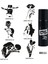 Kuru Kafa Şeytan Spray Tattoo Geçici Dövme Seti Dark Sprey Dövme Kiti 1