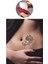 Kara Güllü Iskelet Tattoo Geçici Dövme Şablonları Kına Kalıpları 2