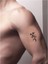 Gülmek Kanji Tattoo Geçici Dövme Şablonları Kına Kalıpları 2