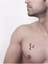 Üç Hilal Tattoo Geçici Dövme Şablonları Kına Kalıpları 2