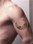 Kanatlı Yıldız Tattoo Geçici Dövme Şablonları Kına Kalıpları 2