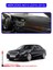 Mercedes W212 2010-2013TORPİDO Koruma Halısı Mavi Kenar 1