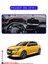 Peugeot 208 (2019+)TORPİDO Koruma Halısı Mavi Kenar 1