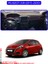 Peugeot 208 (2015-2020)TORPİDO Koruma Halısı Mavi Kenar 1