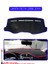 Lancia Delta 2008-2014TORPİDO Koruma Halısı Mavi Kenar 1