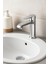 Krom Lavabo Bataryası Gümüş Paslanmaz Prinç Yüksek Gövde Garantili Banyo Musluk Aç Kapa Ergonomik 2