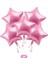 Yıldız Folyo Balon Pembe 18 Inc 1