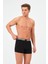 Erkekler Için %95 Pamuk %5 Elastan Likralı Siyah Külot – 6’lı Özel Kutu 4