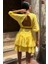 Crop Bluz ve Kat Kat Etekli Takım 10207 7