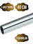 Yuvarlak Metal Askı Borusu Mobilya Askı BORUSU(YUVARLAK)(KROM)(METAL)(ÇAP:25MM) 1