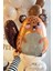 Sevimli Kahverengi Sincap Balon Woodland Sincap Şekilli Folyo Balon 67X60 cm 3