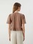 Lcw Vision V Yaka Önü Fiyonklu Fırfırlı Crop Bluz (S5) 4