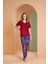 Kadın Bordo Pijama Takım 27129 2