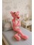 Pembe Panter Pamuk Kumaş Yumuşak Dokulu / 100 cm 2