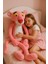Pembe Panter Pamuk Kumaş Yumuşak Dokulu / 100 cm 3