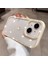 Apple iPhone 13 Uyumlu Kılıf Zebana Bling Diamond Silikon Kılıf Beyaz 1