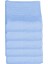 5 Li Otel Ayak Havlusu Bukle Ayak Izli 50X70 cm Renkli 16/2 Avs 250 gr 1