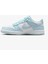 Dunk Low Kadın Sneaker Spor Ayakkabı FB9109-105 (Yarım Numara Büyük Almanızı Öçneririz) Açık Mavi-Beyaz - 37,5 4
