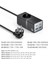 Akım Korumalı USB Type-C Priz Uzatma Kablosu Çok Amaçlı Şarj Cihazı Çoklu Priz 1.5m 2500W 65W Output 3