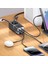 Akım Korumalı USB Type-C Priz Uzatma Kablosu Çok Amaçlı Şarj Cihazı Çoklu Priz 1.5m 2500W 40W Output 2