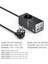 Akım Korumalı USB Type-C Priz Uzatma Kablosu Çok Amaçlı Şarj Cihazı Çoklu Priz 1.5m 2500W 40W Output 3