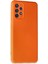 Samsung Galaxy A52 Kılıf Nano Içi Kadife Silikon - Turuncu 2