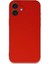 iPhone 16 Kılıf First Silikon - Kırmızı – Darbe Koruma 4