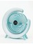 LM-102 | Colorful Breeze | USB Şarjlı | Sessiz | Masaüstü Fan | 3 Kademeli Ayar & Atmosfer Işığı 3