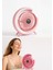 LM-102 | Colorful Breeze | USB Şarjlı | Sessiz | Masaüstü Fan | 3 Kademeli Ayar & Atmosfer Işığı 1