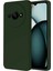 Realme C61 Kılıf First Silikon - Koyu Yeşil – Darbe Koruma 1