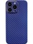 iPhone 13 Pro Kılıf Karbon Pp Silikon - Mavi – Darbe Koruma 1