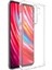 Xiaomi Redmi Note 8 Pro Kılıf Lüx Şeffaf Silikon – Darbe Koruma 1