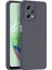 Xiaomi Redmi Note 12 Pro 5g Kılıf Nano Içi Kadife Silikon - Gri – Darbe Koruma 5