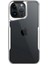 iPhone 15 Pro Max Kılıf Boyi Silikon Kapak - Gümüş – Darbe Koruma 2