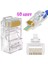Yeni Nesil Açık Uçlu (Delikli) Cat6 Ez RJ45 Konnektör Utp Jack 8p/8c Soket (50 Adet) 1
