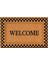 Damalı Desen, Welcome, Dama Desenli Paspas, Uzun Ömürlü Dayanıklı Paspas, Dış Kapı Paspas, Desenli Paspas 1