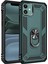 iPhone 11 Kılıf Sofya Yüzüklü Silikon Kapak - Yeşil – Darbe Koruma 1