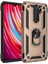 Xiaomi Redmi Note 8 Pro Kılıf Sofya Yüzüklü Silikon Kapak - Gold – Darbe Koruma 1