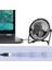 Masa Üstü USB Fan Soğutucu Vantilatör Klima USB Girişli Metal Serinletici Fan Vantilatör Masaüstü 2