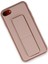 iPhone 7 Kılıf Coco Deri Standlı Kapak - Pembe – Darbe Koruma 3