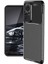 Xiaomi Redmi Note 11E Kılıf Kamera Korumalı Karbon Desenli Lux Negro Silikon - Siyah 8