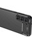 Galaxy S23 Plus Kılıf Kamera Korumalı Karbon Desenli Lux Negro Silikon - Siyah 7