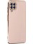 Samsung Galaxy A12 Kılıf Volet Silikon - Pembe Glstd 1