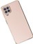 Samsung Galaxy A12 Kılıf Volet Silikon - Pembe Glstd 3
